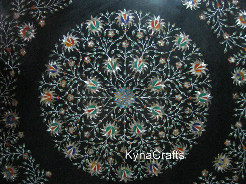 Black Table Top, Lapis Lazuli Table Top 