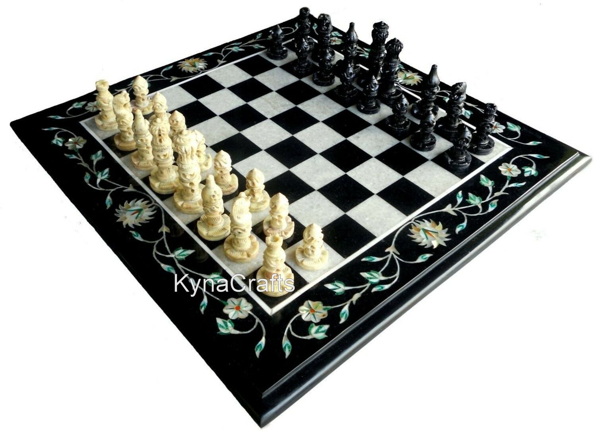 White Table Top, Chess Table Top, Malachite Table Top