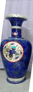 Lapis Lazuli Flower Pot , Gift-able Vase 