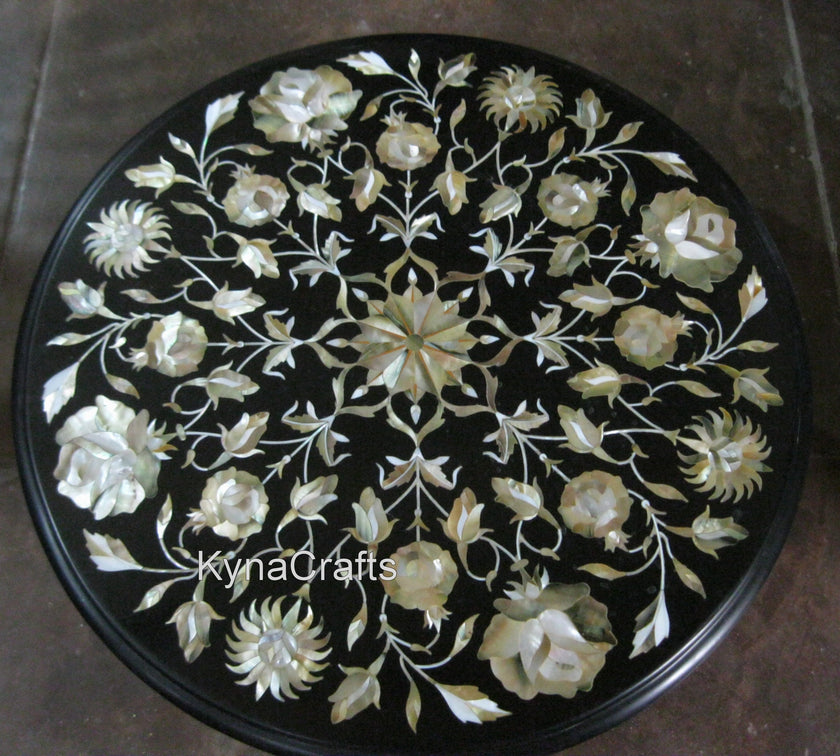 Shiny Table Top, Gemstone Table Top, Black Table Top 