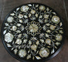 Shiny Table Top, Gemstone Table Top, Black Table Top 